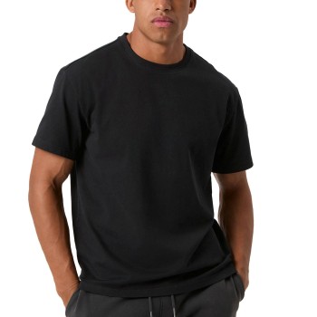 Björn Borg Oversized Washed T-shirt Sort bomuld Large Herre