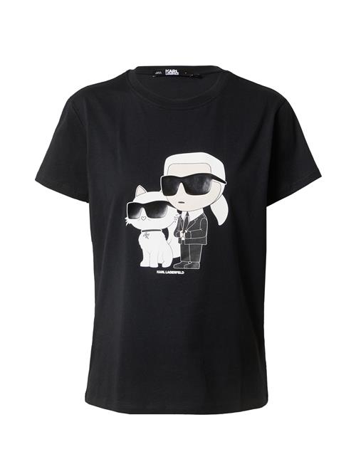 Karl Lagerfeld Shirts 'Ikonik 2.0'  lysebeige / sort / hvid