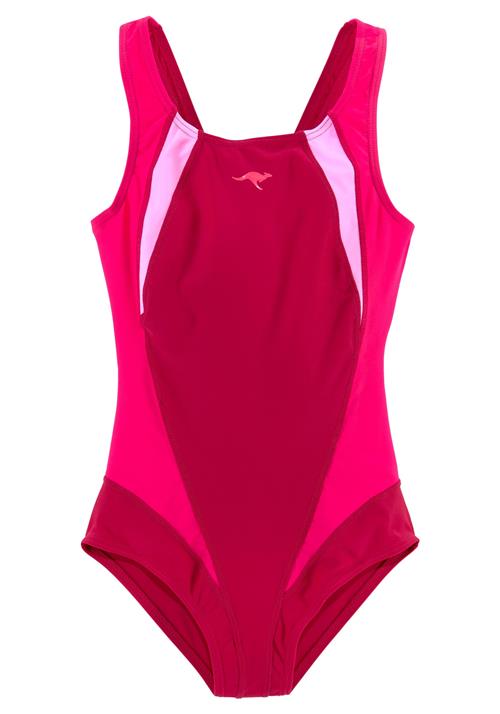 KangaROOS Badedragt  pink / lyserød / pitaya
