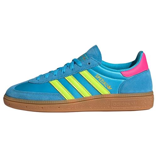 ADIDAS ORIGINALS Sneaker low 'Handball Spezial'  azur / neongul / pink