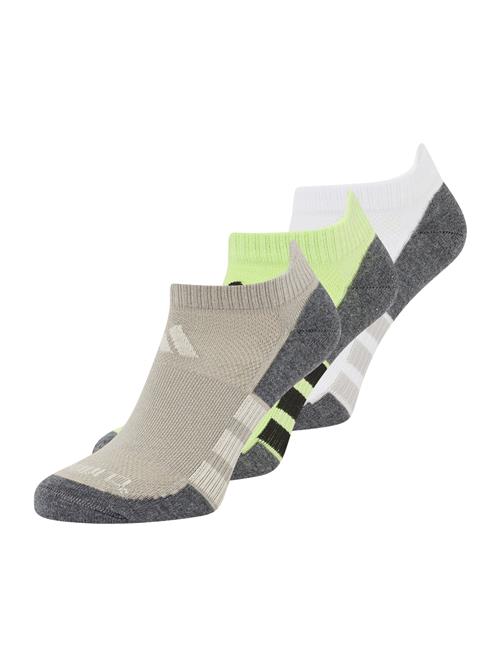 ADIDAS SPORTSWEAR Sportssokker  mørkebeige / lysegrøn / sort / hvid