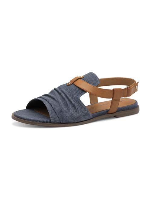 Tamaris Sandaler  blue denim / cognac