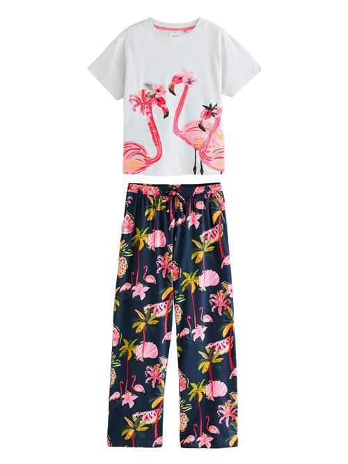 Next Pyjamas  marin / grå / pink / lyserød