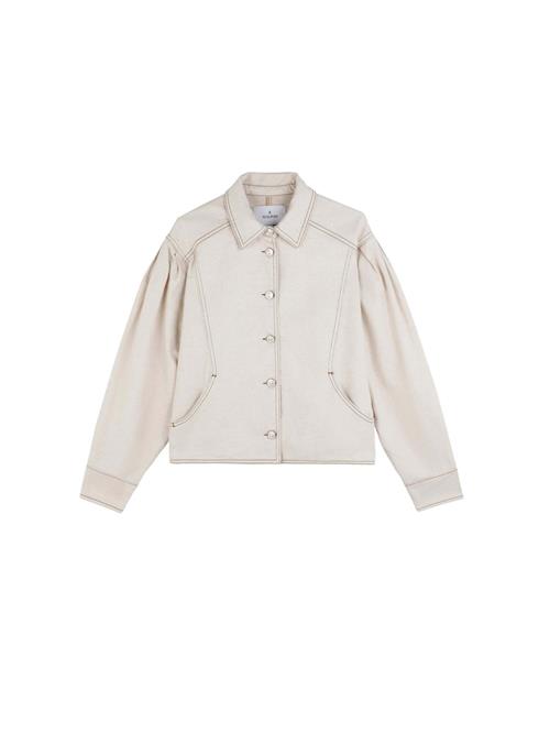 Scalpers Cardigans ' '  beige / hvid