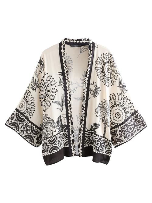 Se Next Kimono  sort / hvid ved About You