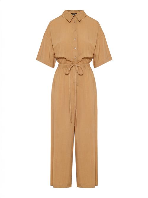 Funky Buddha Jumpsuit  camel