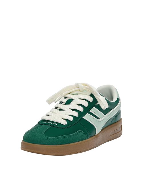 Pull&Bear Sneaker low  mint / mørkegrøn / hvid