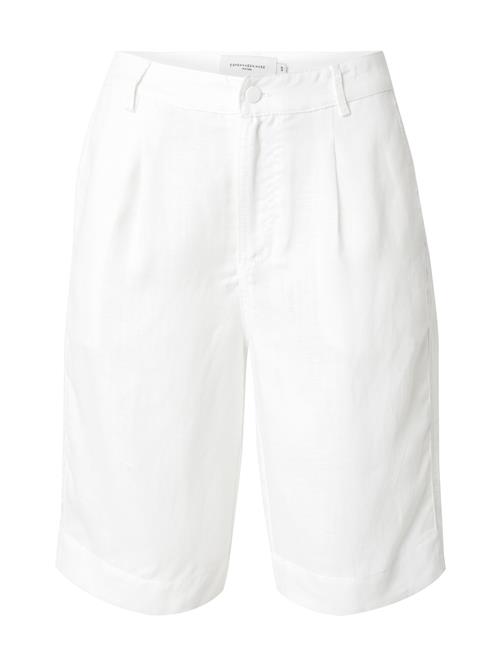 Copenhagen Muse Bukser med lægfolder 'NATULI'  offwhite