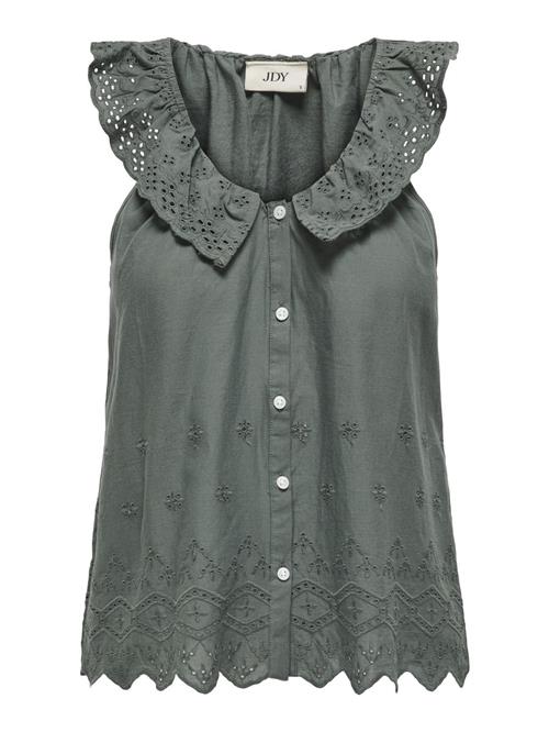 JDY Bluse 'JDYMonica'  mørkegrøn