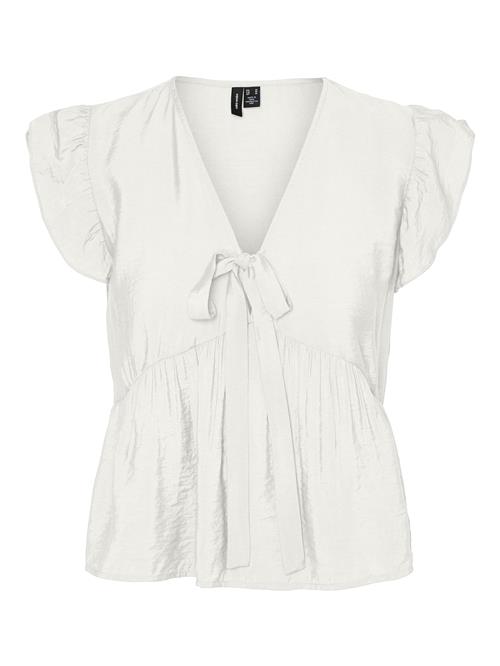 VERO MODA Bluse 'VMFlora'  hvid