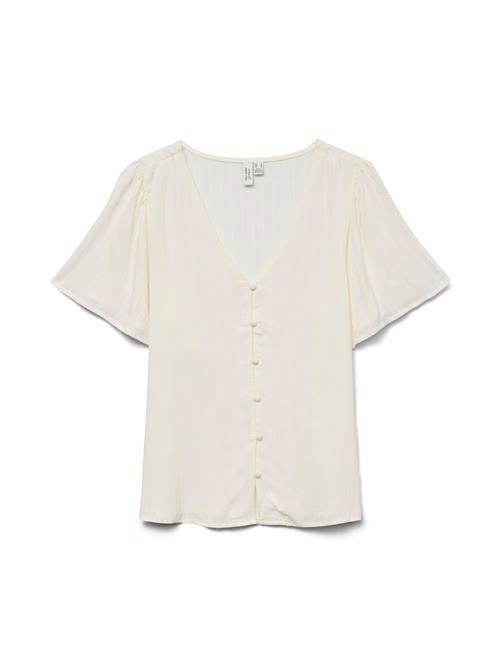 Se VERO MODA Bluse 'VMCarrie'  hvid ved About You
