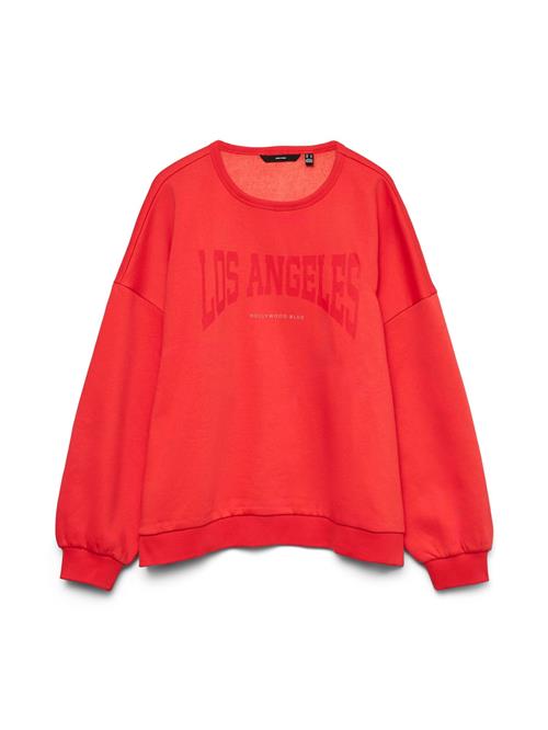 VERO MODA Sweatshirt 'VMMilla'  rød / blodrød