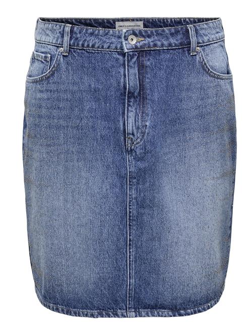 Se ONLY Carmakoma Nederdel 'CARStella'  blue denim ved About You