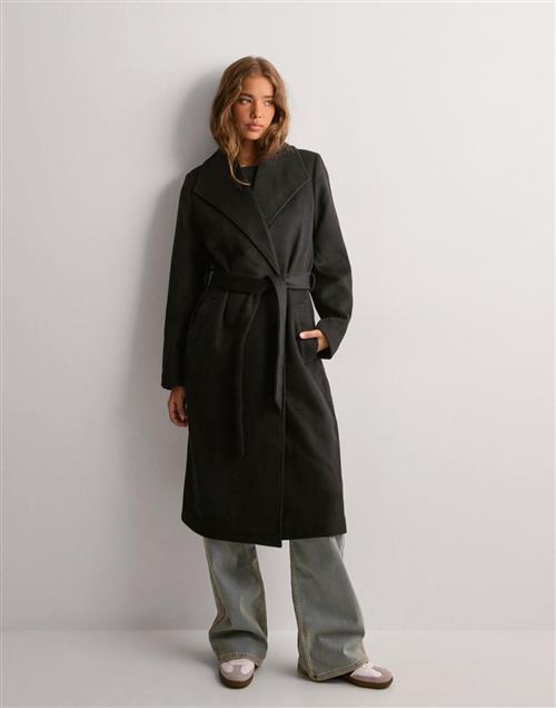Selected Femme - Sort - Slfrosa Wool Coat B Noos