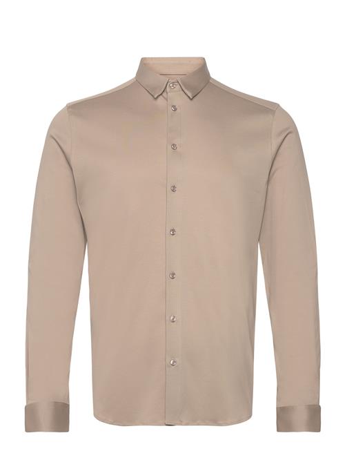 Marco Crunch Jersey Shirt Mos Mosh Gallery Beige