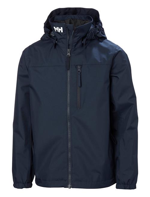 Jr Crew Hooded Jacket Helly Hansen Navy