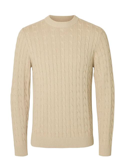 Slhryan Structure Crew Neck Selected Homme Grey