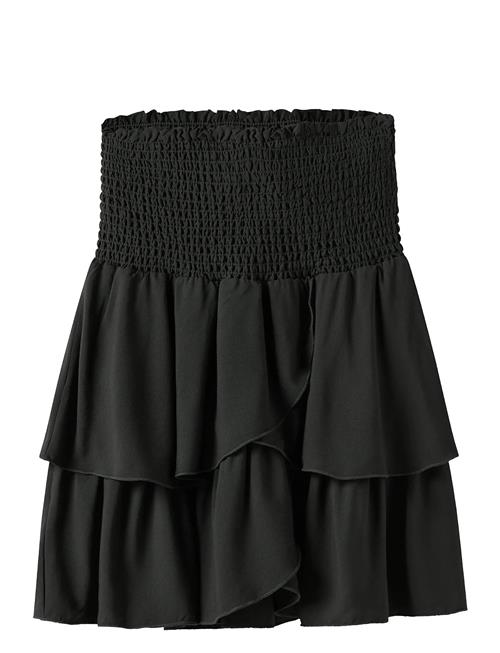Nlfsandy Solid Short Skirt LMTD Black