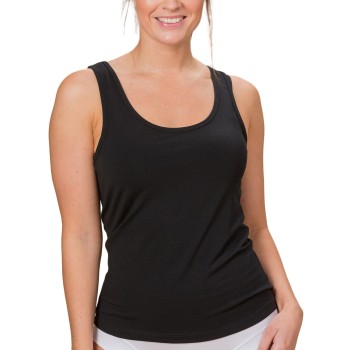 Trofé Trofe Basic Top 2P Sort bomuld X-Large Dame