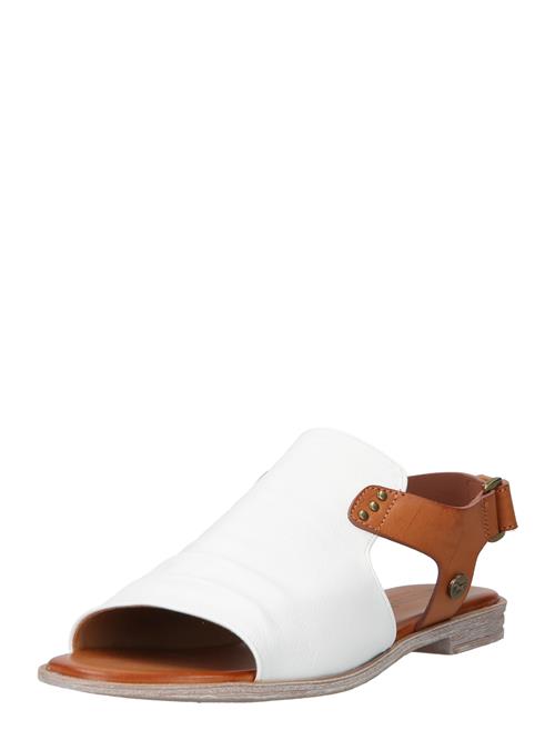 MUSTANG Sandaler  cognac / naturhvid