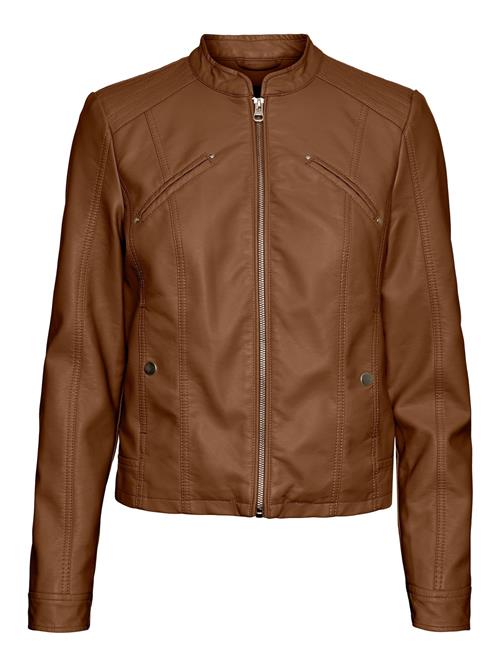 VERO MODA Overgangsjakke  cognac