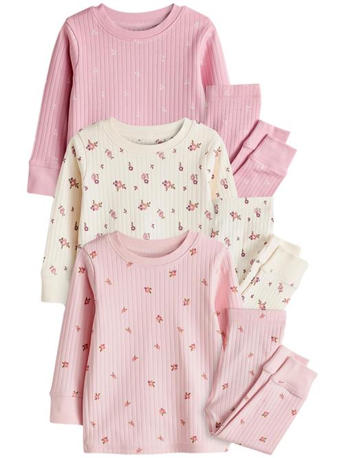 Se Next Nattøj  blandingsfarvet / gammelrosa / lys pink / hvid ved About You