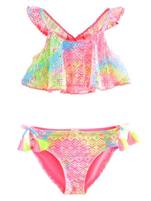 Next Bikini  himmelblå / lysegrøn / lys pink / hvid