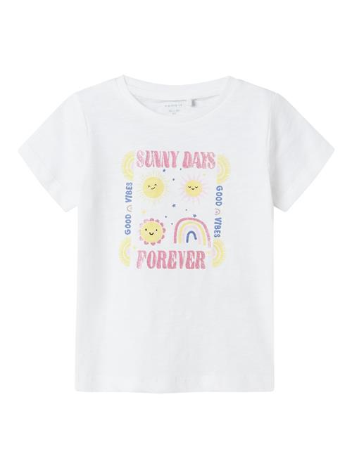 NAME IT Bluser & t-shirts 'NMFJEANETTE'  blå / gul / lyserød / hvid