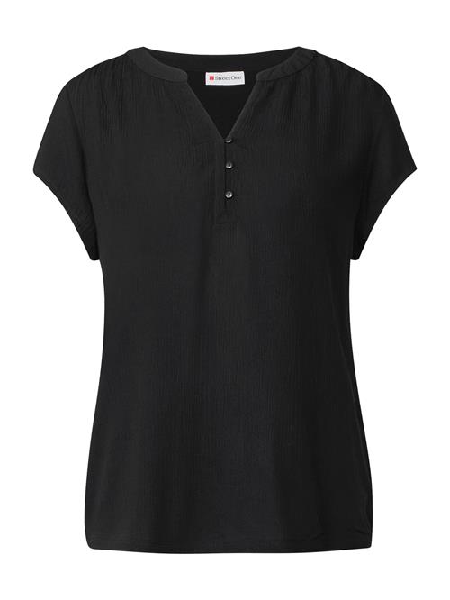 STREET ONE Bluse  sort