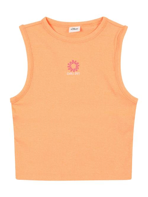 s.Oliver Junior Overdel  orange / pitaya / hvid