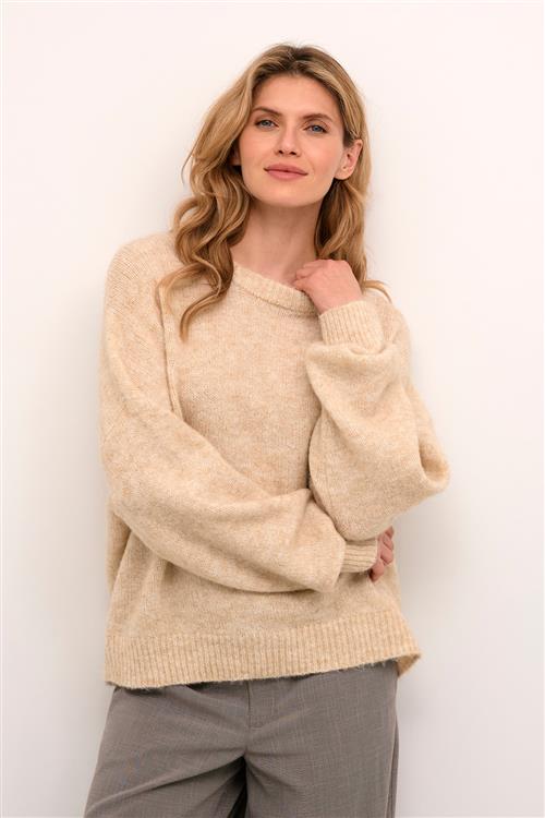 CULTURE Pullover  beige