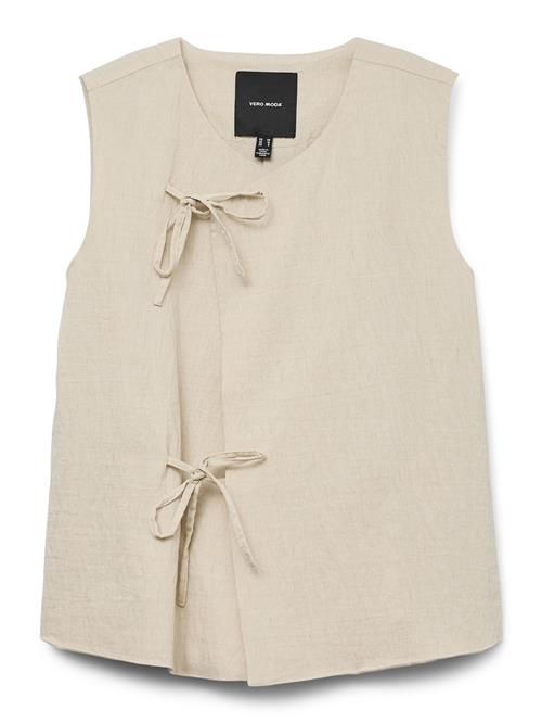 VERO MODA Jakkesætsvest 'VMFea'  beige-meleret
