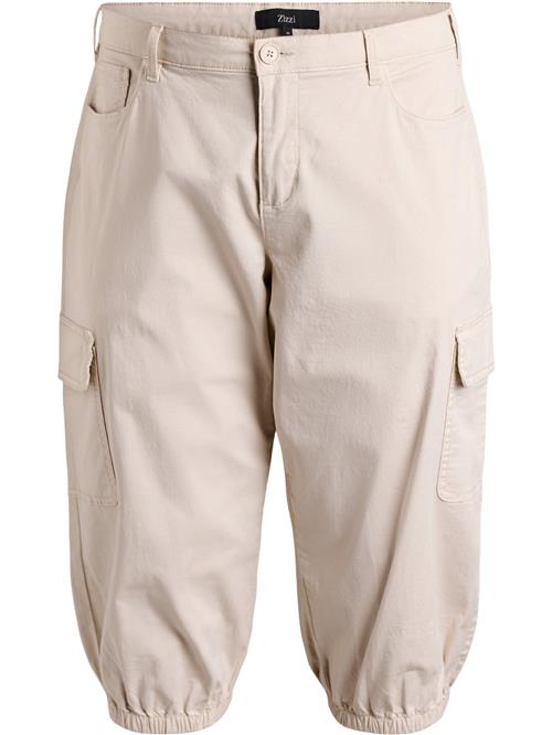 Zizzi Cargobukser 'Vmone'  lysebeige