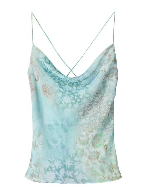 Bershka Overdel  pastelblå / lyseblå / umbra / mint