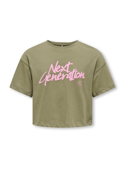 ONLY GIRLS Bluser & t-shirts 'KOGOLIVIA'  oliven / lys pink
