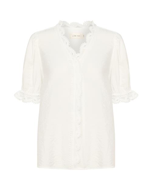 Cream Bluse 'Frammy '  hvid