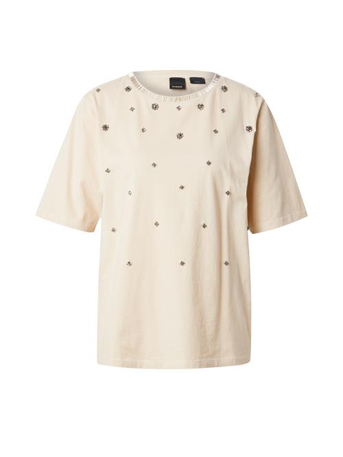 PINKO Shirts  lysebeige / sølv