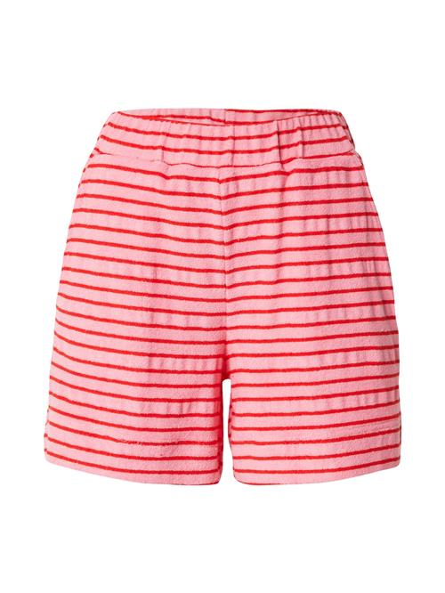 NÜMPH Bukser 'MOSHA'  lys pink / knaldrød