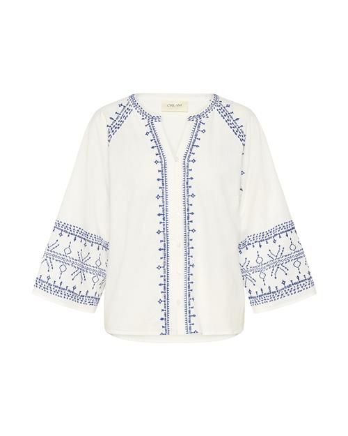 Cream Bluse 'Sara'  blå / hvid