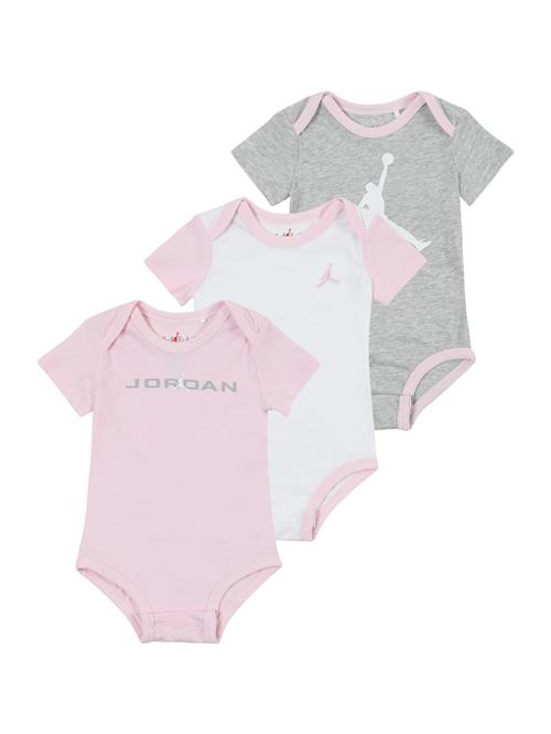 Se Jordan Sparkedragt/Body 'BROOKLYN'  grå-meleret / rosé / hvid ved About You