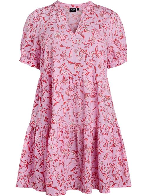 Zizzi Kjole 'Fltracy'  pink / rød