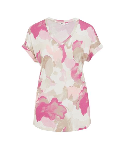 WE Fashion Shirts  creme / oliven / lys pink