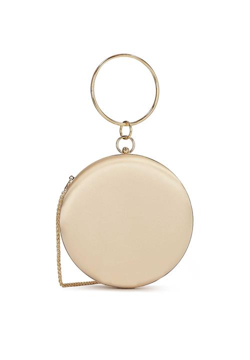 Kazar Håndtaske  beige / guld