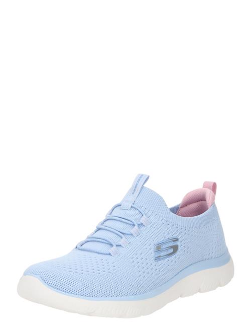 SKECHERS Slip On 'Summits'  lyseblå / lys pink / hvid