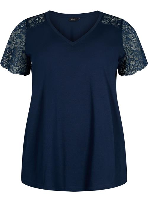 Zizzi Shirts 'Brynn'  marin