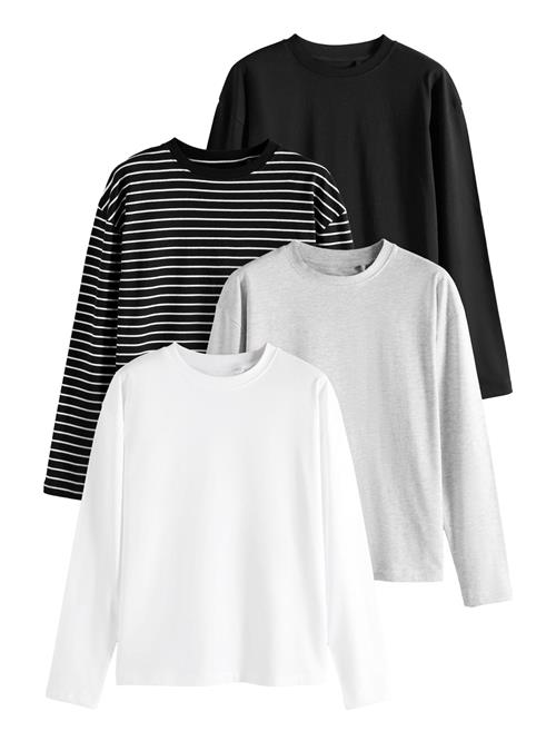 Se The Set Shirts  grå-meleret / sort / hvid ved About You
