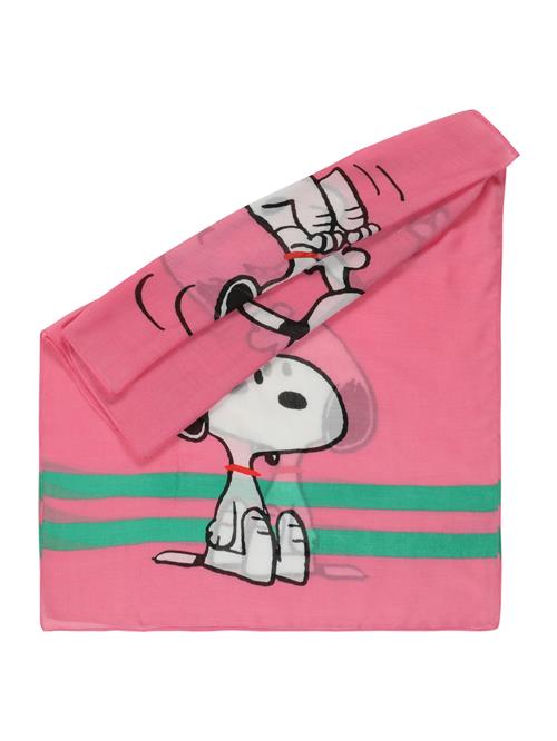 CODELLO Sjal  jade / lys pink / sort / hvid