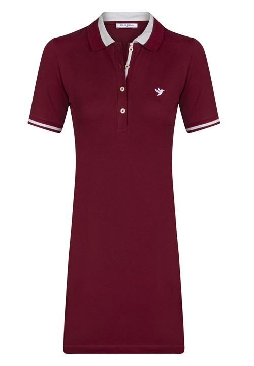 Felix Hardy Kjole  bordeaux / hvid