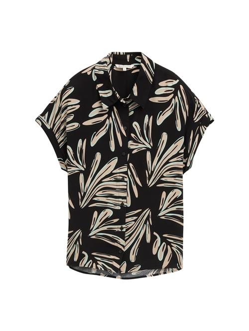 TOM TAILOR DENIM Bluse  nude / sort / hvid