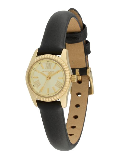 MICHAEL Michael Kors Analogt ur 'LEXINGTON'  guld / sort